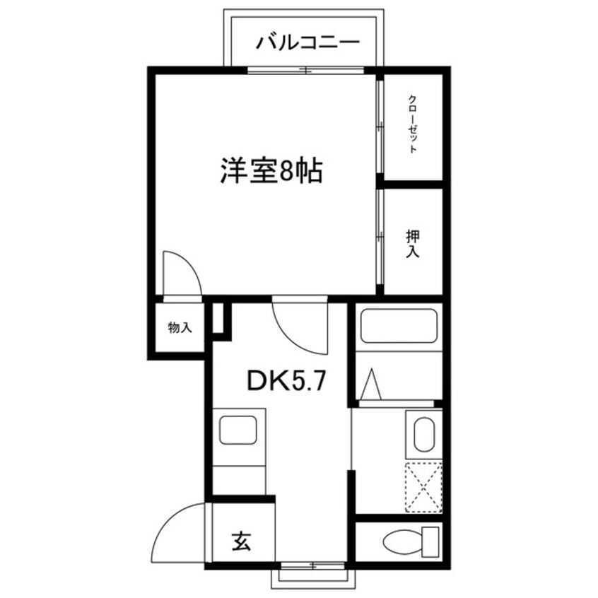間取図 ライフタウン・サンシャインＣ