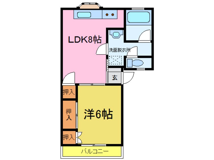 間取図 アーバニティー・ビラ