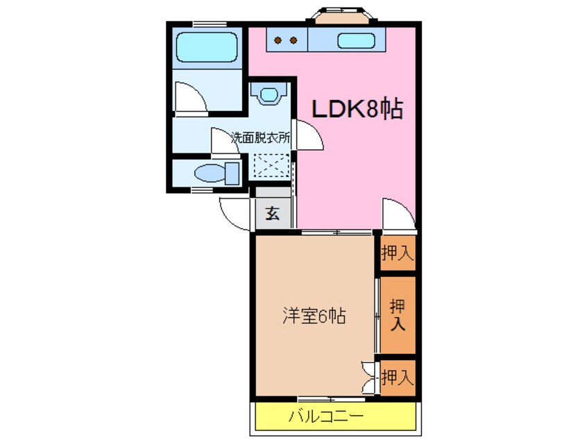 間取図 アーバニティー・ビラ