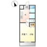 クレッセント 1Kの間取り
