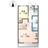 センチュリーカーサ 1LDKの間取り