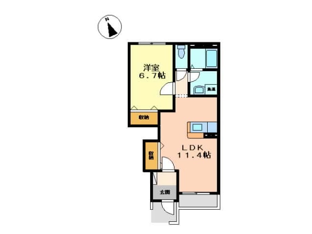 間取り図 キャトルセゾン