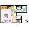 ショコラ・メゾン 1Kの間取り