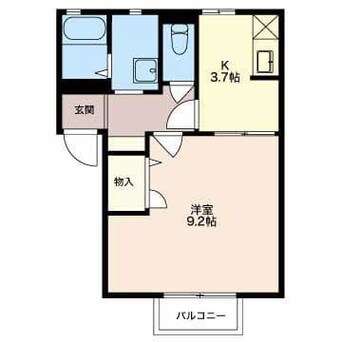 間取図 プレミールＣ