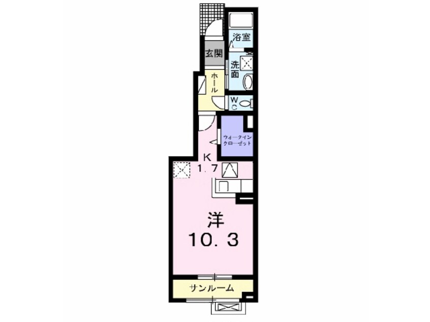 間取図 ブリックスⅢ