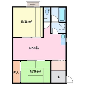 間取図 メゾングランドール