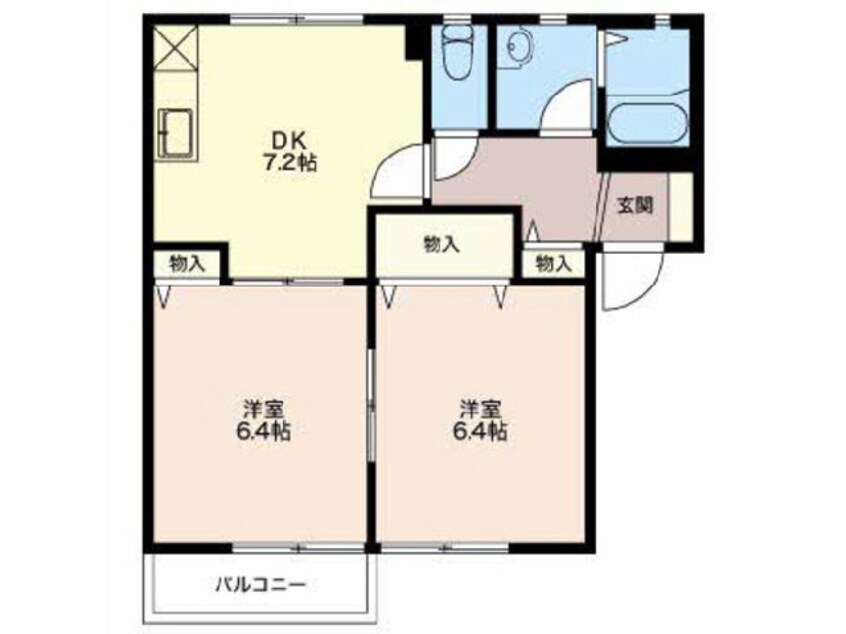 間取図 ウイングⅡＣ