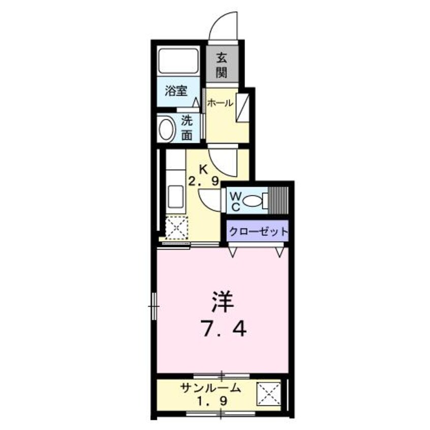 間取図 ブリアン　ベル