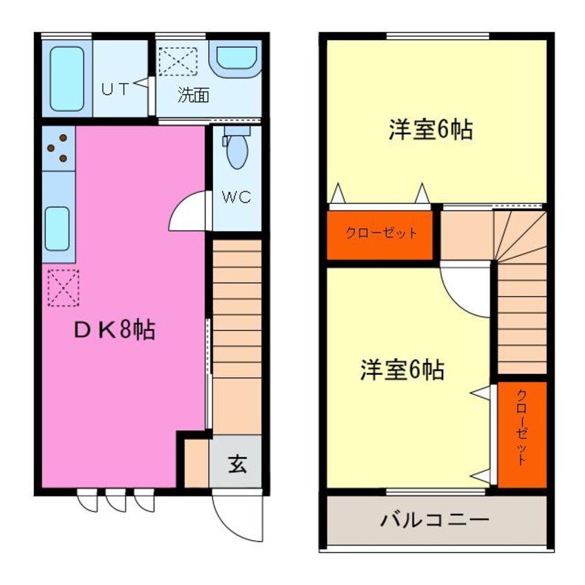 間取図 メゾンユノス