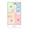 ファイン石上 2LDKの間取り