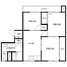 越後線/北吉田駅 徒歩7分 1階 築46年 3DKの間取り