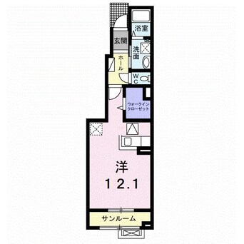 間取図 ルーチェバンビーナ