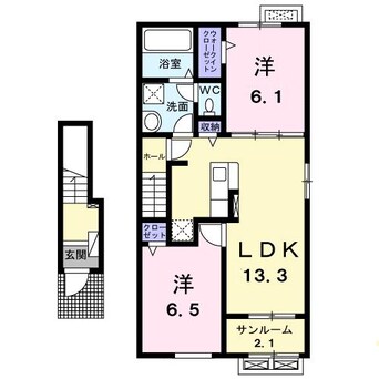 間取図 ライジングヒルズ