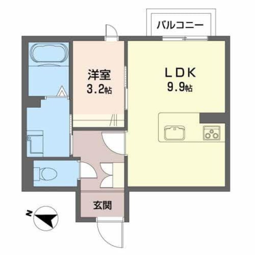 間取図 ランペドゥーサ燕