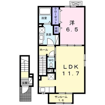 間取図 セイバリーⅢ　C