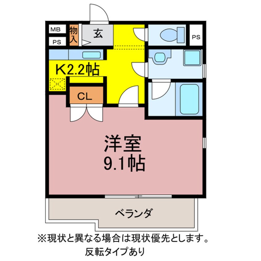 間取図 ラ・カゼッタ