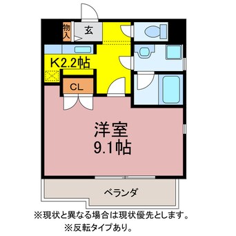 間取図 ラ・カゼッタ