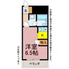 セレブ曙 1Rの間取り