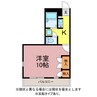 Pine Well駅前　A棟・B棟 1Kの間取り