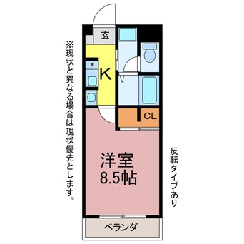 間取図 フレスコ・ペルラ