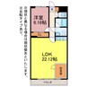 NH菰口 1LDKの間取り