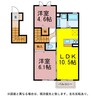 よつ葉館・蒼い館・まほろ館・ほくと館 2LDKの間取り