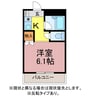 ＮＯＡＨ 1Kの間取り