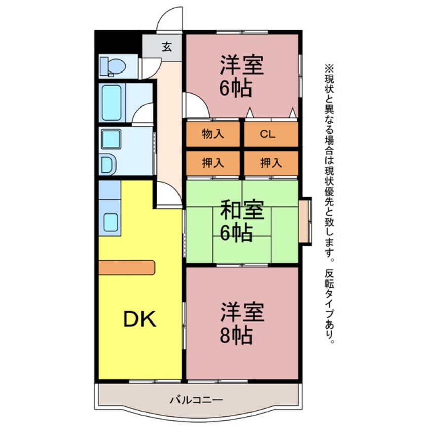 間取図 ヴィラウィル