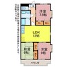 フリーダムコート参番館 3LDKの間取り