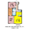サンドリーム 2LDKの間取り