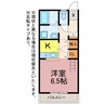 ウイングコートボヌール 1Rの間取り