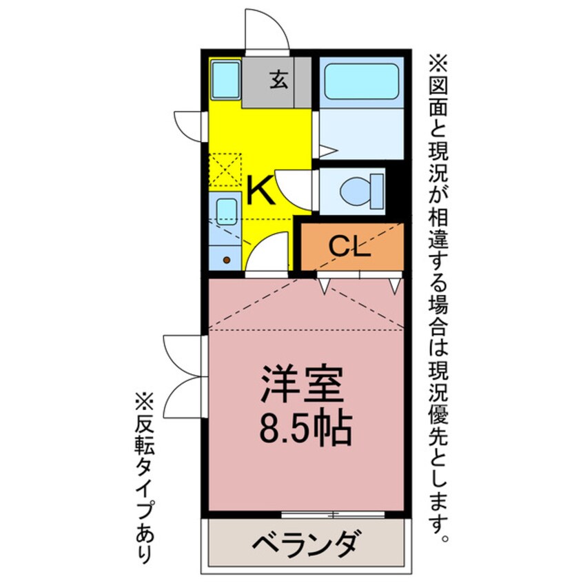 間取図 SELESOJELE東脇