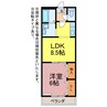 サンビレッジ２８ 1LDKの間取り