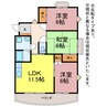 セレーブル春日 3LDKの間取り