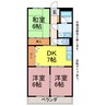 リンピア大山 3DKの間取り