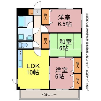 間取図 ソサエティ服部