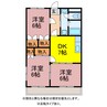 エクセレンス曙 3DKの間取り