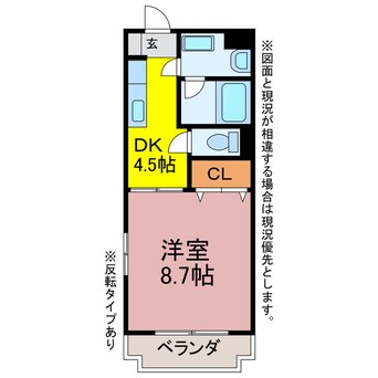 間取図 メゾンドプラージュⅡ