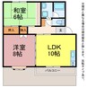 アコール 2LDKの間取り