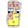 フィオーレ豊橋 3LDKの間取り