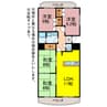 フィオーレ豊橋 4LDKの間取り