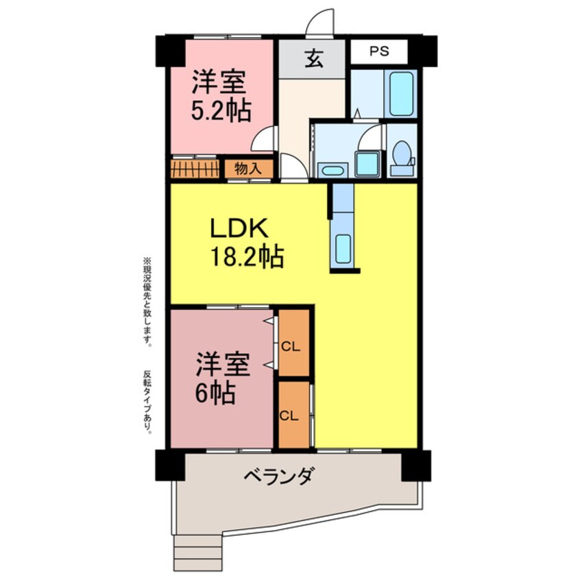 間取図 フィオーレ・アダチ