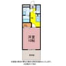 ネオコスモ西沢 1Kの間取り