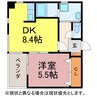 セントラル138 1DKの間取り