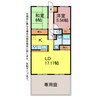 ネットシティー潮崎 2LDKの間取り