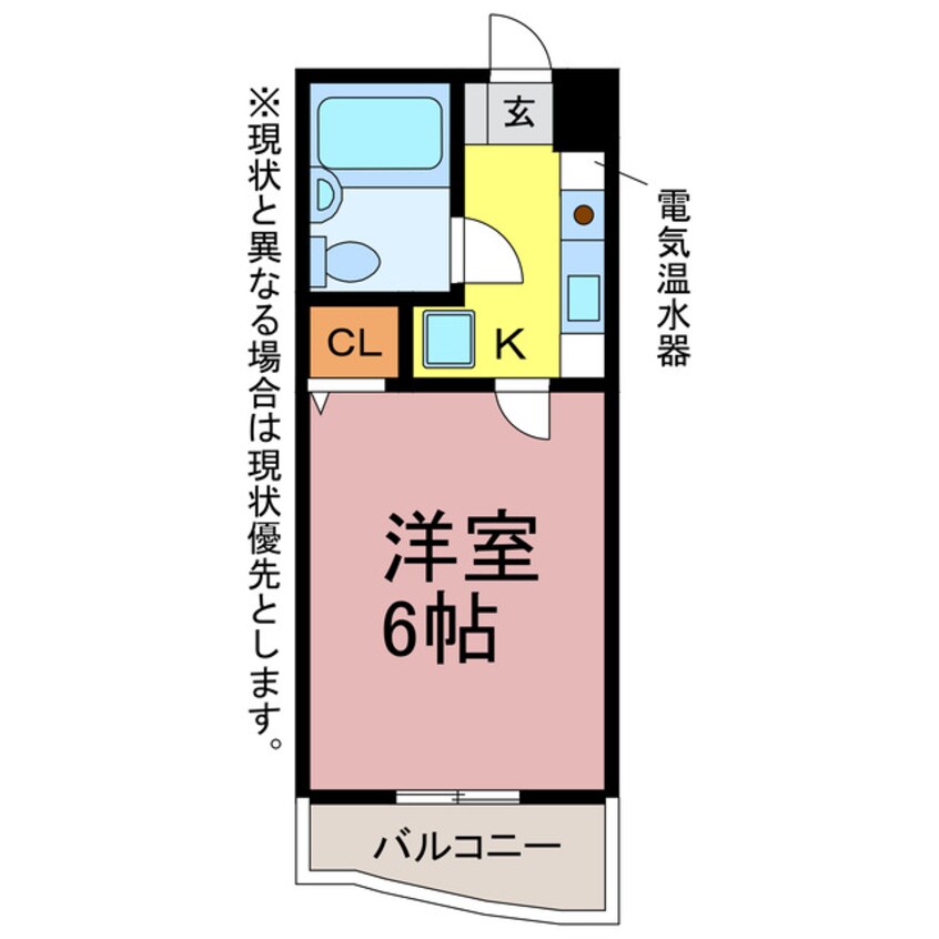 間取図 リード豊橋Ⅱ