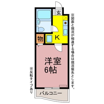 間取図 リード豊橋Ⅱ