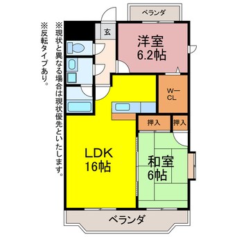 間取図 ボンヌシャンス壱番館