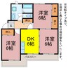 ハイツKODAⅡ 3DKの間取り