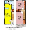 サンティパーク飯村北 2LDKの間取り